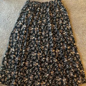 Floral Maxi Skirt